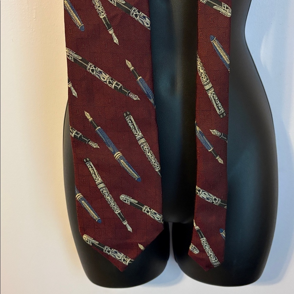Robert Talbott Best of Class Nordstrom Hand Sewn Silk Fountain Pen Necktie Tie